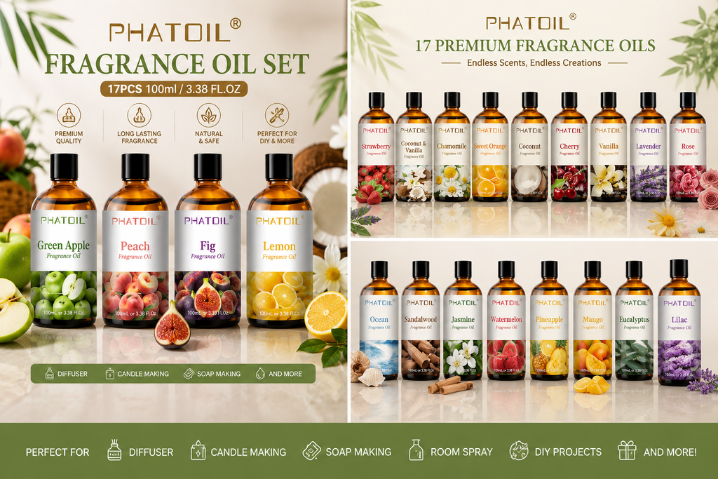 PHATOIL 100mL Fragrance Oil with Glass Dropper