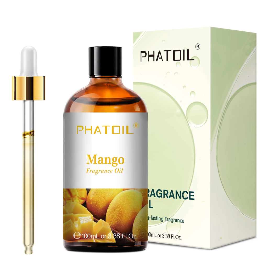 100Ml Aromatherapy Fragrance Oil with Glass Dropper Lime Coconut Strawberry Cherry Watermelon Lemon Mango Aroma Oils
