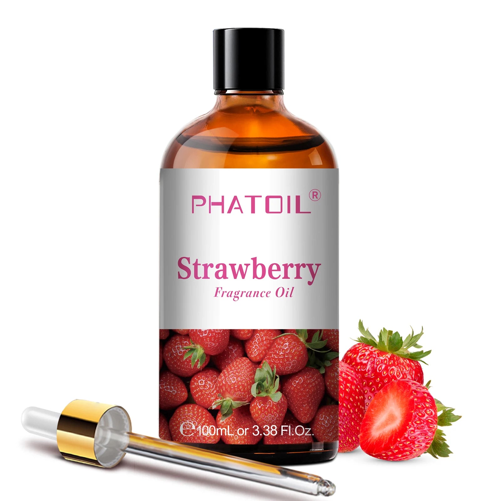100Ml Aromatherapy Fragrance Oil with Glass Dropper Lime Coconut Strawberry Cherry Watermelon Lemon Mango Aroma Oils