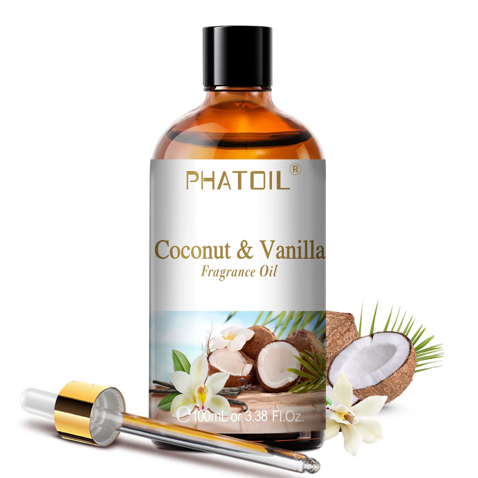100Ml Aromatherapy Fragrance Oil with Glass Dropper Lime Coconut Strawberry Cherry Watermelon Lemon Mango Aroma Oils